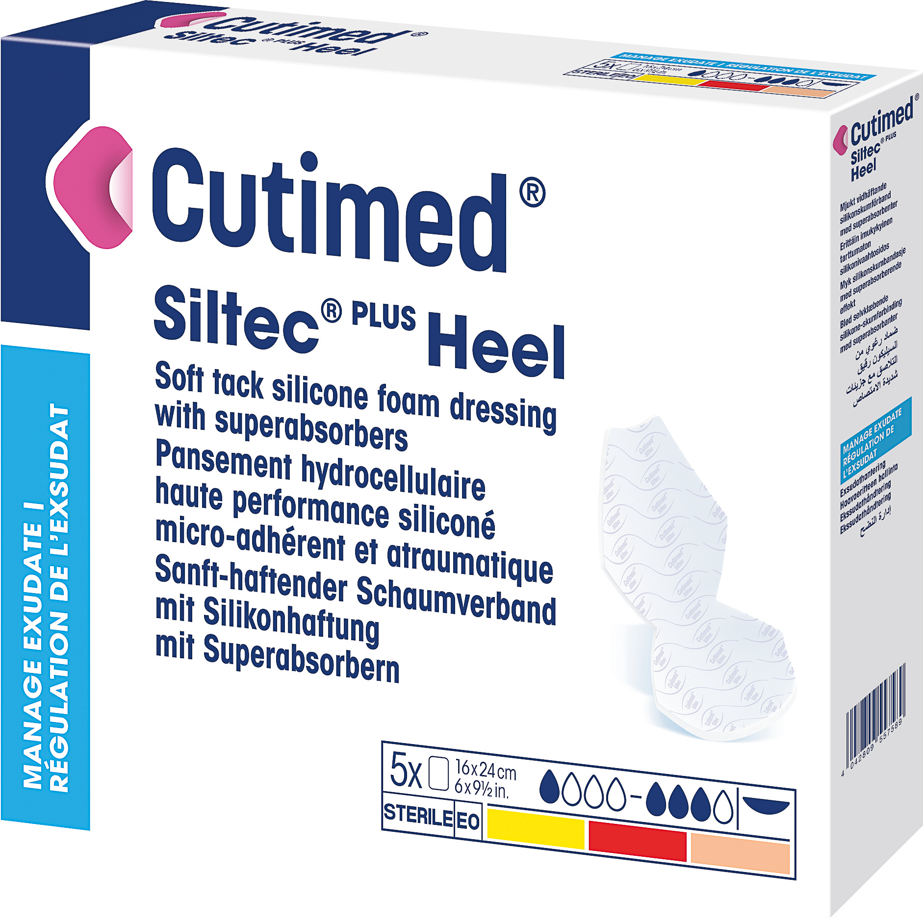 Cutimed Siltec PLUS Heel